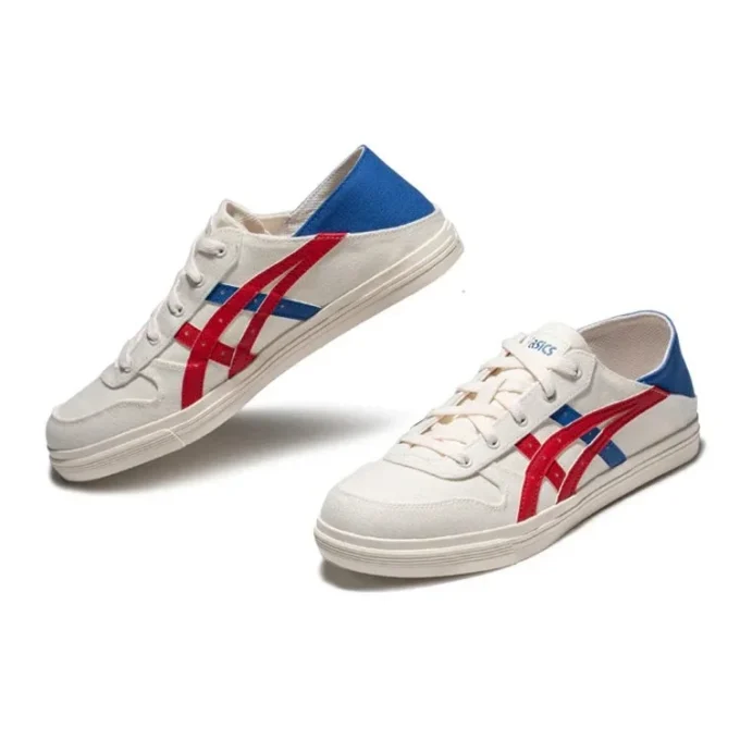 Aaron Slip-On „White Red Blue”