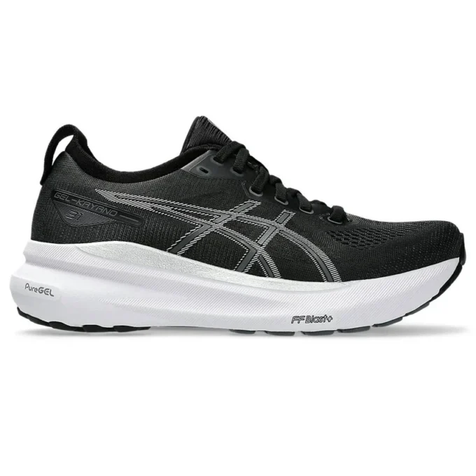 Adidași Gel-Kayano 31 Wide „Black Pure Silver”