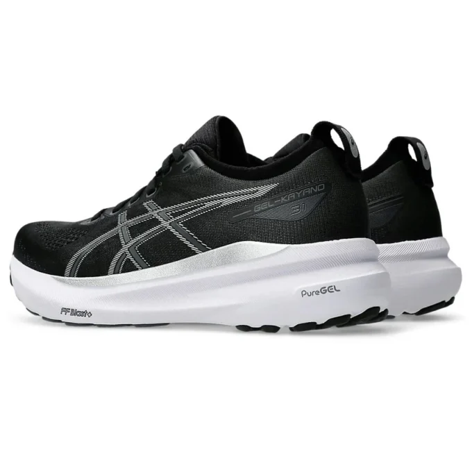 Adidași Gel-Kayano 31 Wide „Black Pure Silver”