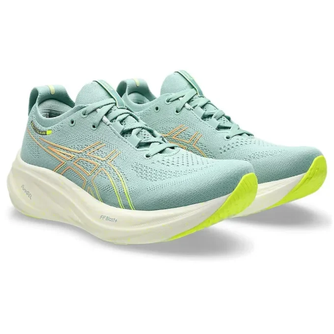 Adidași Gel-Nimbus 26 „Verde Alb”