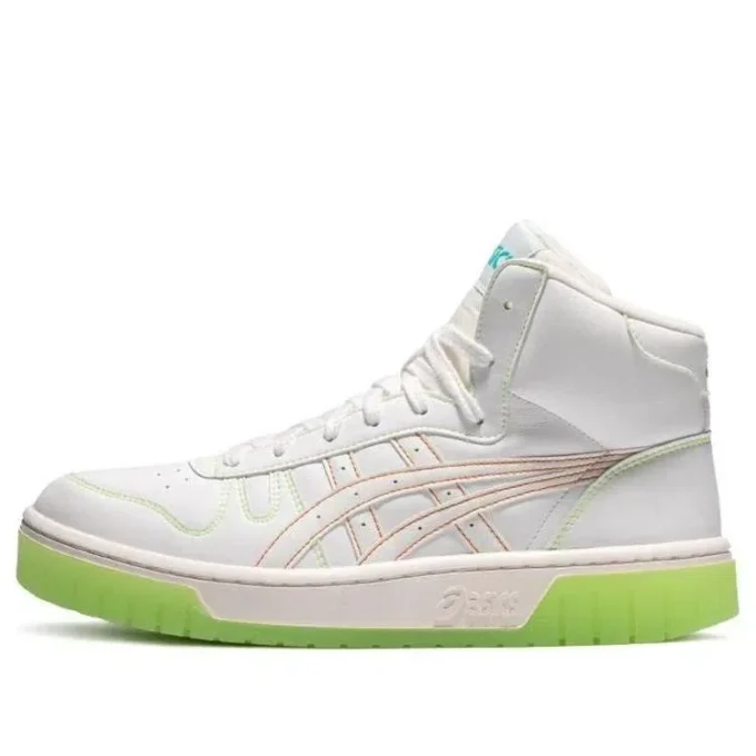 Adidași unisex Court Mz-Hi cu talpă înaltă Alb/Verde