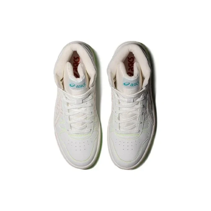 Adidași unisex Court Mz-Hi cu talpă înaltă Alb/Verde
