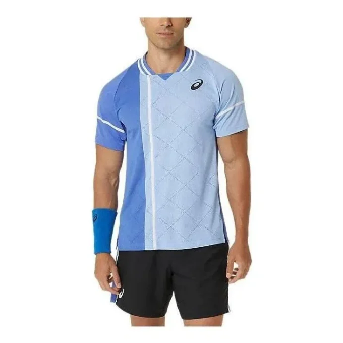 Asics Match Actibreeze Tricou cu mânecă scurtă „Sapphire”