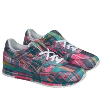 Asics x COMME des GARCONS SHIRT Gel-Lyte III „07 Remastered” „Pink Plaid”