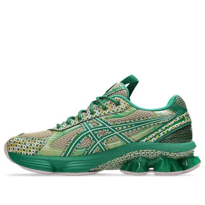 Asics x Kiko Kostadinov GEL-Kinetic Fluent US7-S „Watershed Rose Kale”