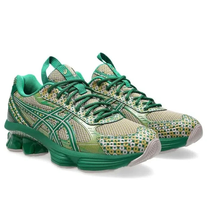 Asics x Kiko Kostadinov GEL-Kinetic Fluent US7-S „Watershed Rose Kale”