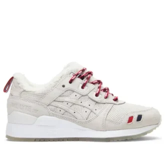 Asics x Kith x Moncler Gel-Lyte 3 „Alb Crem”