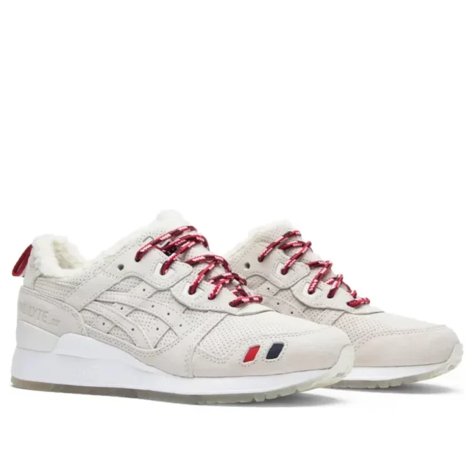 Asics x Kith x Moncler Gel-Lyte 3 „Alb Crem”