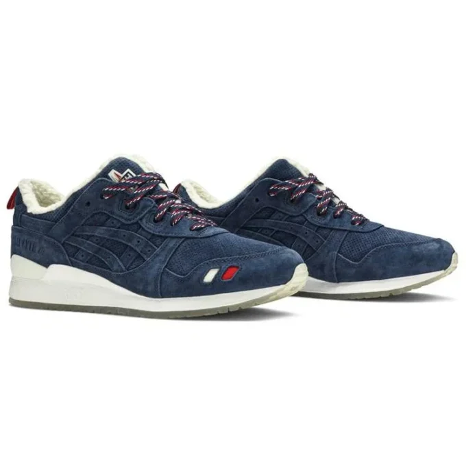 Asics x Kith x Moncler Gel-Lyte 3 „Navy”
