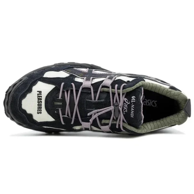 Asics x Pleasures Gel-Nandi „Cream Graphite”