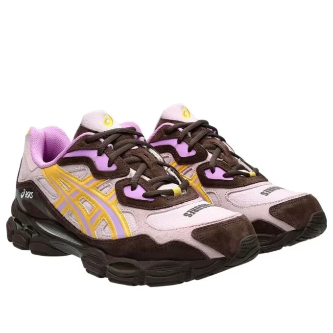Asics x Pleasures Gel-NYC „Pink Brown”