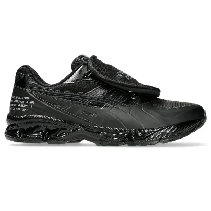 Asics x SBTG Gel-Kayano 14 Monsoon Patrol „Negru”