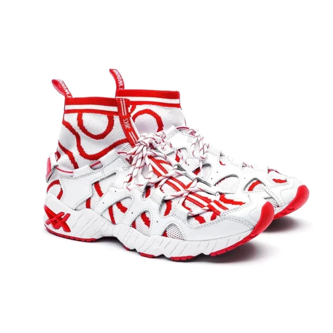 Asics x Vivienne Westwood GEL-Mai Knit MT „Alb Roșu aprins”