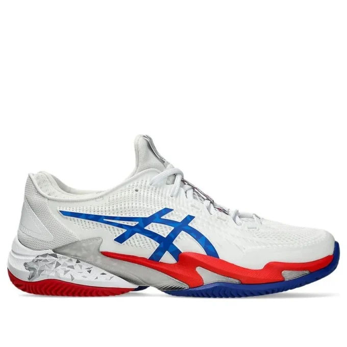 Court FF 3 Novak Clay „Paris White Asics Blue”