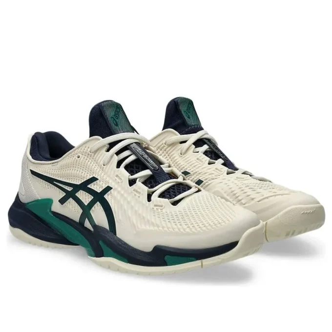 Court FF 3 Wide Tennis „Cream Jasper Green”