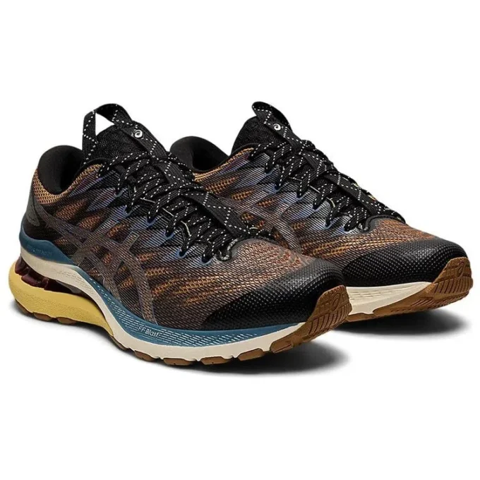 FN3-S Gel-Kayano 28 „Anthracite Antique Gold”