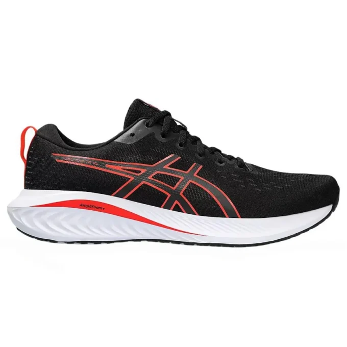 GEL-Excite 10 Extra Wide „Negru Roșu intens”