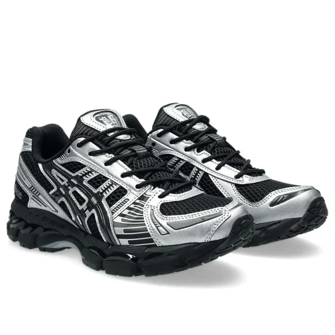 Gel-Kayano 12.1 „Black Pure Silver”