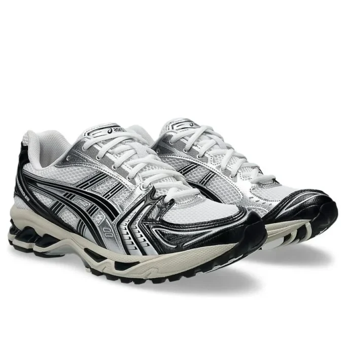 Gel-Kayano 14 „Alb Argintiu Negru”