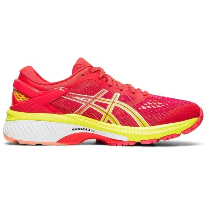 Gel-Kayano 26 „Arise – Laser Pink Sour Yuzu”