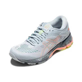 Gel-Kayano 26 „Hyper Flash – Piedmont Grey Sun Coral”