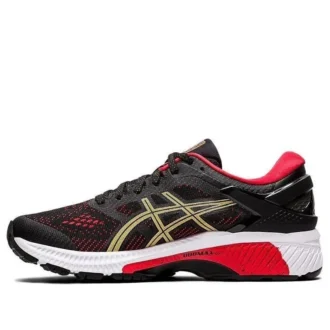 Gel-Kayano 26 „Negru Roșu Auriu”