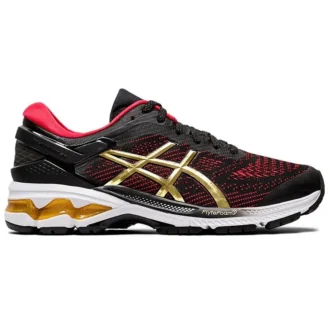 Gel-Kayano 26 „Negru Roșu Auriu”