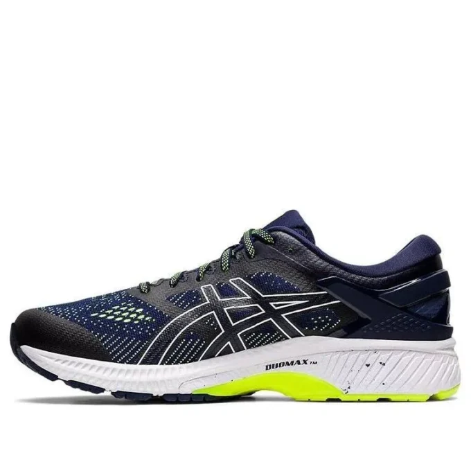 Gel-Kayano 26 „Peacoat Safety Yellow”