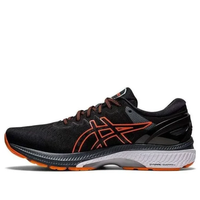 Gel-Kayano 27 4E Wide „Black Marigold Orange”