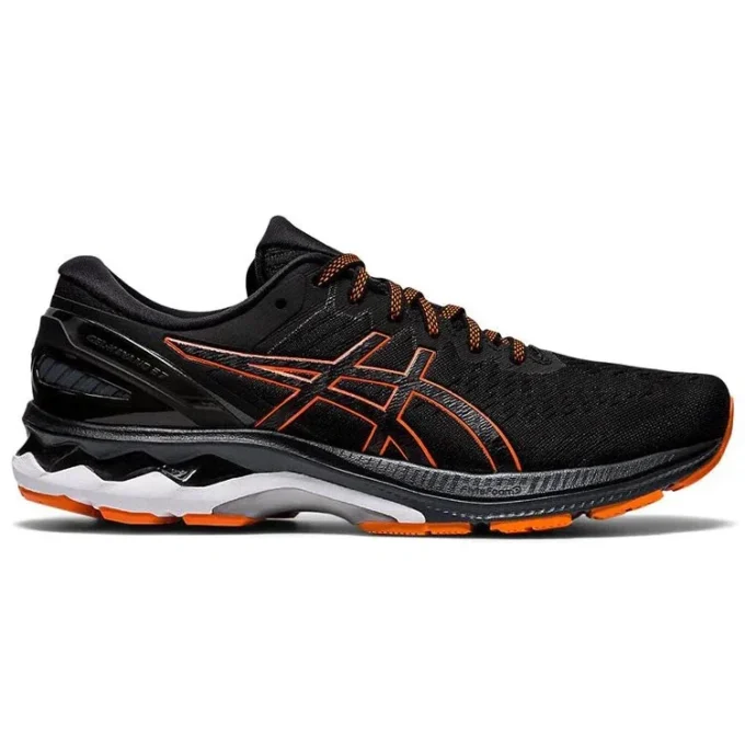 Gel-Kayano 27 4E Wide „Black Marigold Orange”