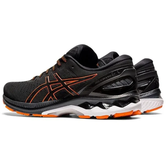 Gel-Kayano 27 4E Wide „Black Marigold Orange”