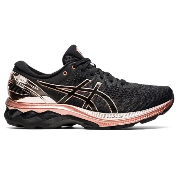 Gel-Kayano 27 „Black Rose Gold”