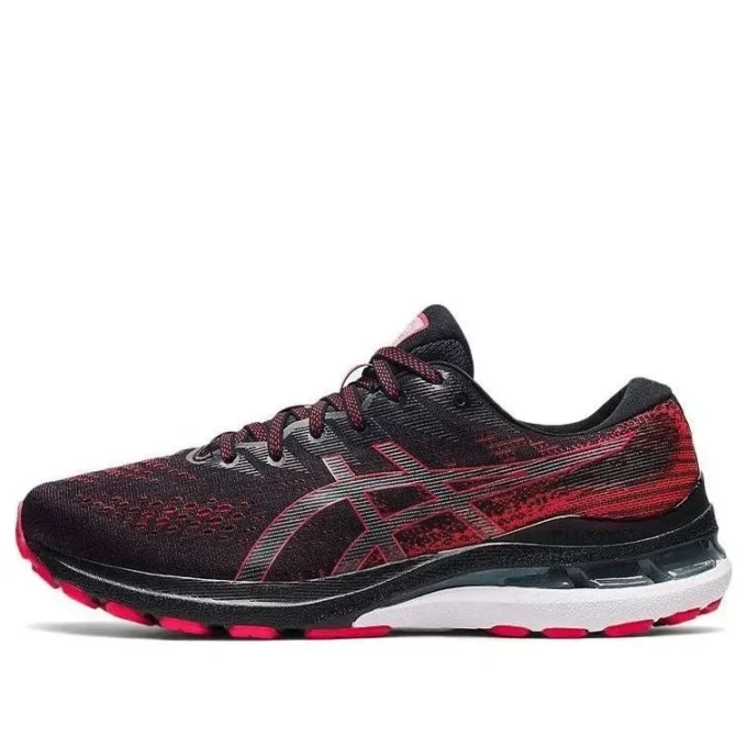 Gel-Kayano 28 4E Wide „Black Electric Red”