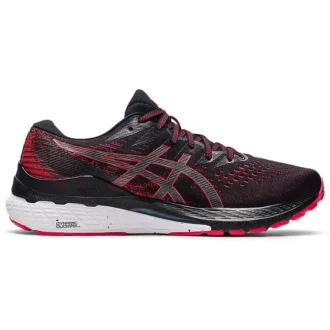 Gel-Kayano 28 4E Wide „Black Electric Red”