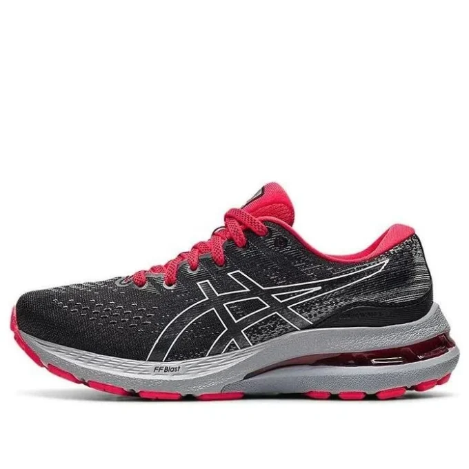 Gel-Kayano 28 „Black Electric Red”