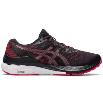 Gel-Kayano 28 „Black Electric Red”