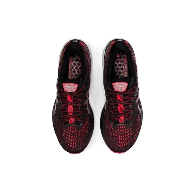 Gel-Kayano 28 „Black Electric Red”