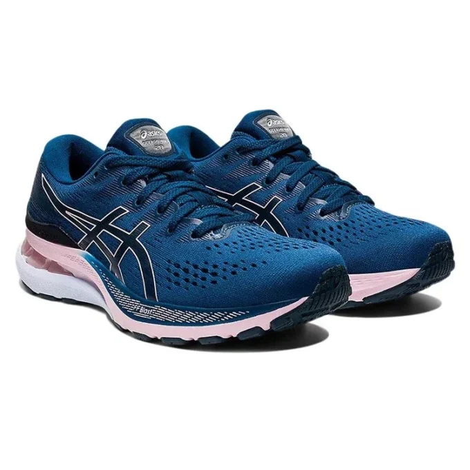 Gel-Kayano 28 „Mako Blue Barely Rose”