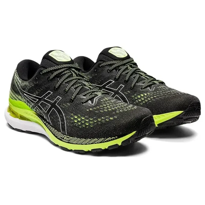 Gel-Kayano 28 „Negru Hazard Green”