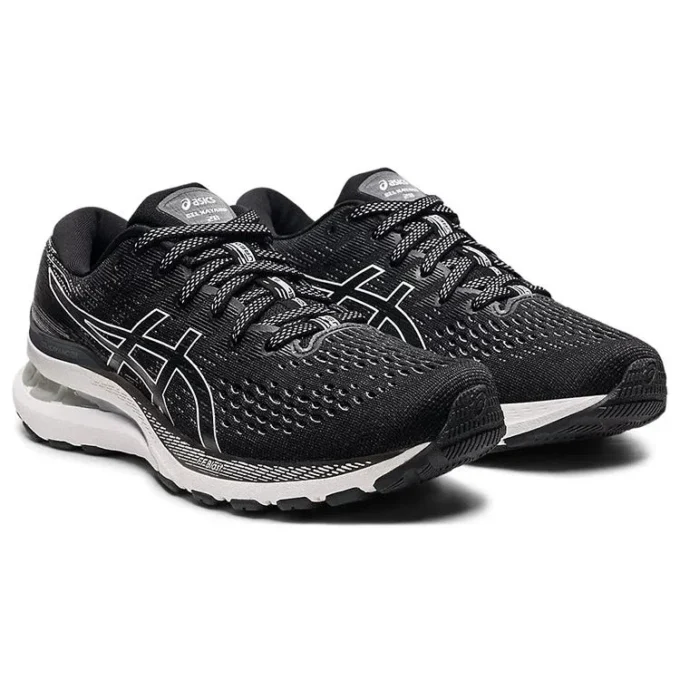 Gel-Kayano 28 Wide „Negru Alb”