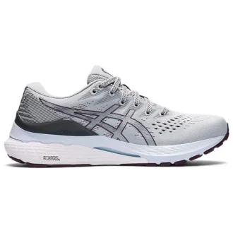 Gel-Kayano 28 Wide „Piedmont Grey Deep Plum”