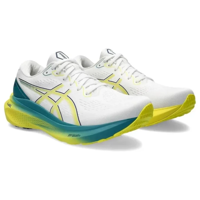 Gel-Kayano 30 „Alb Galben Strălucitor”