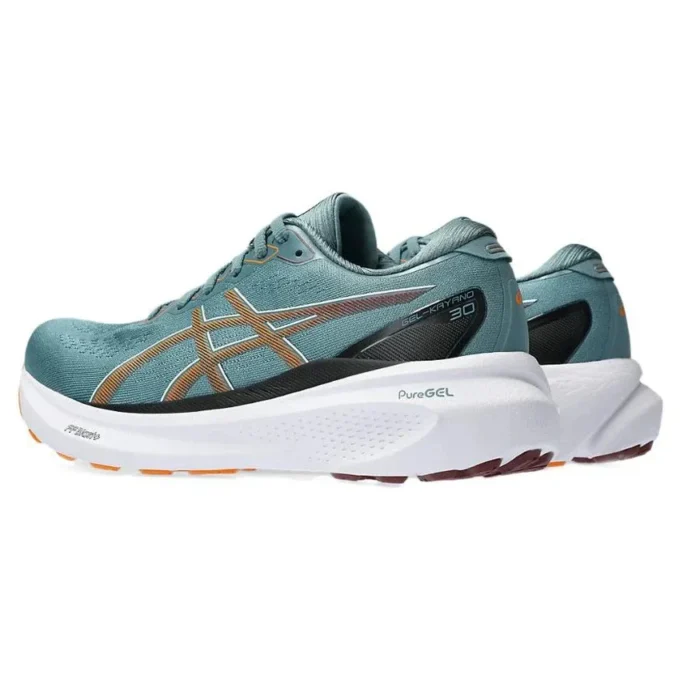 Gel-Kayano 30 „Foggy Teal Bright Orange”