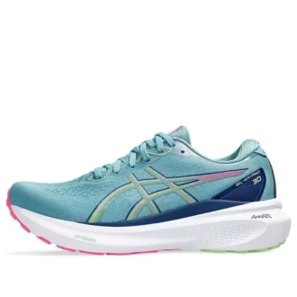 Gel-Kayano 30 „Gris Blue Lime Green”