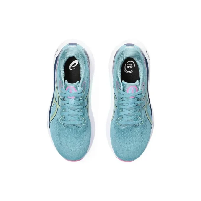 Gel-Kayano 30 „Gris Blue Lime Green”