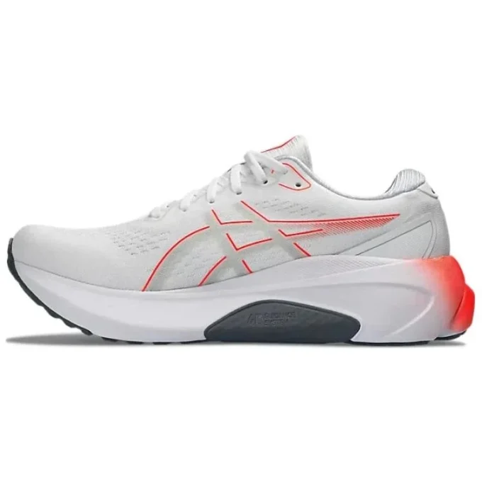 Gel-Kayano 30 „White Sunrise Red”