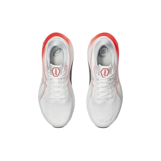 Gel-Kayano 30 „White Sunrise Red”