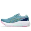 Gel-Kayano 30 Wide „Gris Blue Lime Green”