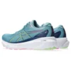 Gel-Kayano 30 Wide „Gris Blue Lime Green”