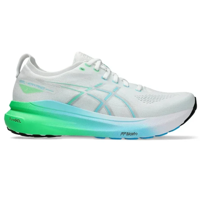 Gel-Kayano 31 „Alb Cyan strălucitor”